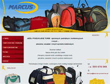 Tablet Screenshot of marcus-promotion.pl